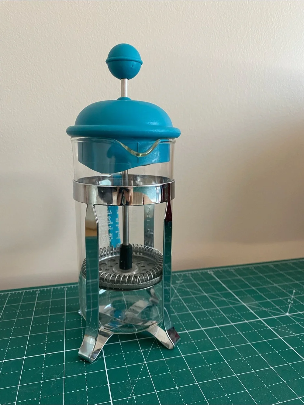 Mini single serve French press